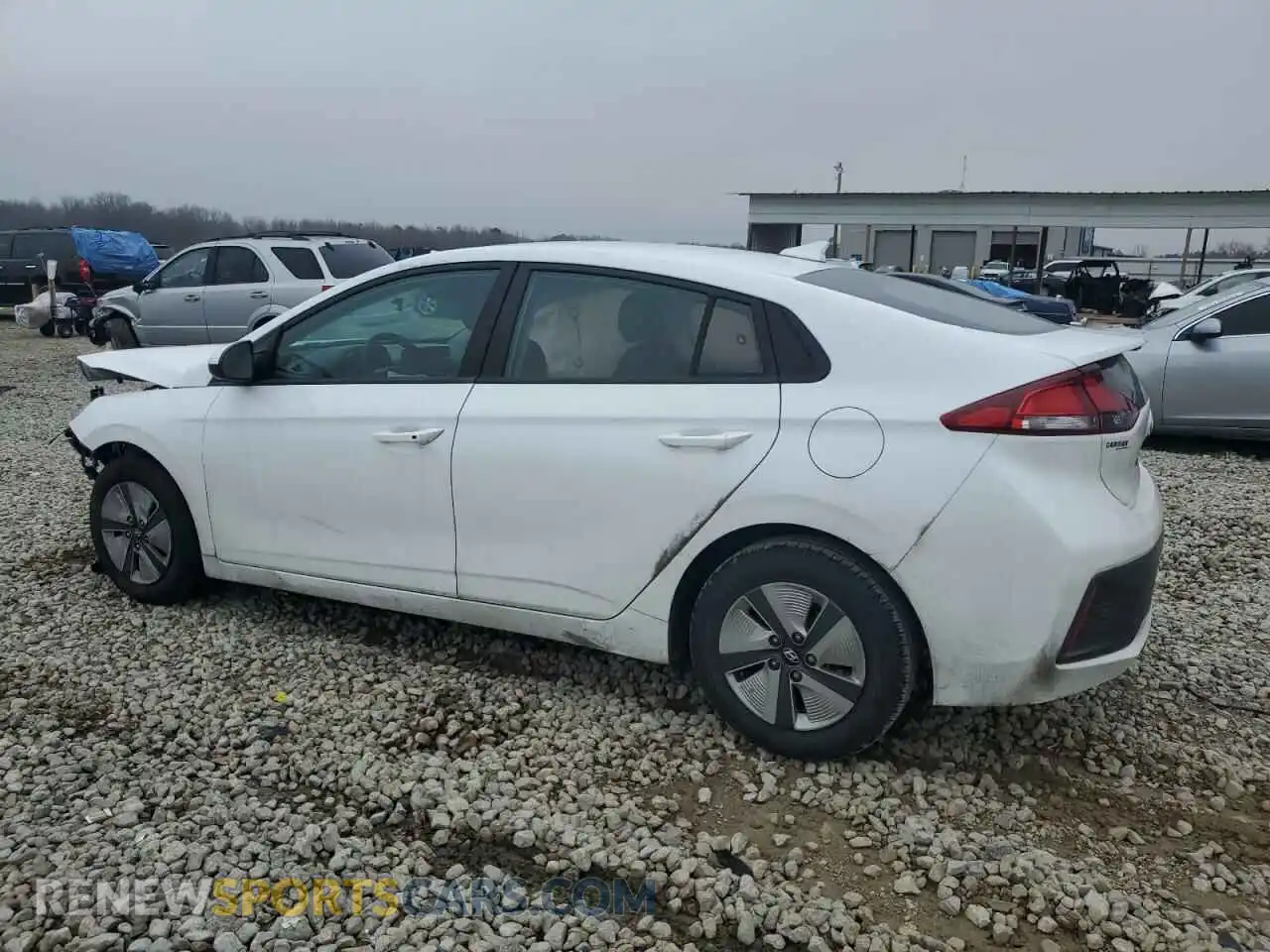 2 Photograph of a damaged car KMHC65LC4MU246221 HYUNDAI IONIQ 2021