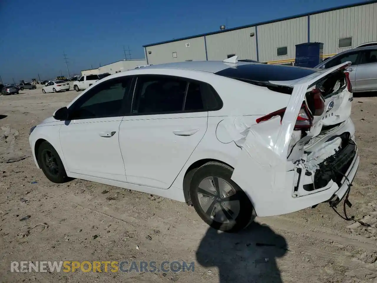 2 Photograph of a damaged car KMHC65LC4MU252844 HYUNDAI IONIQ 2021