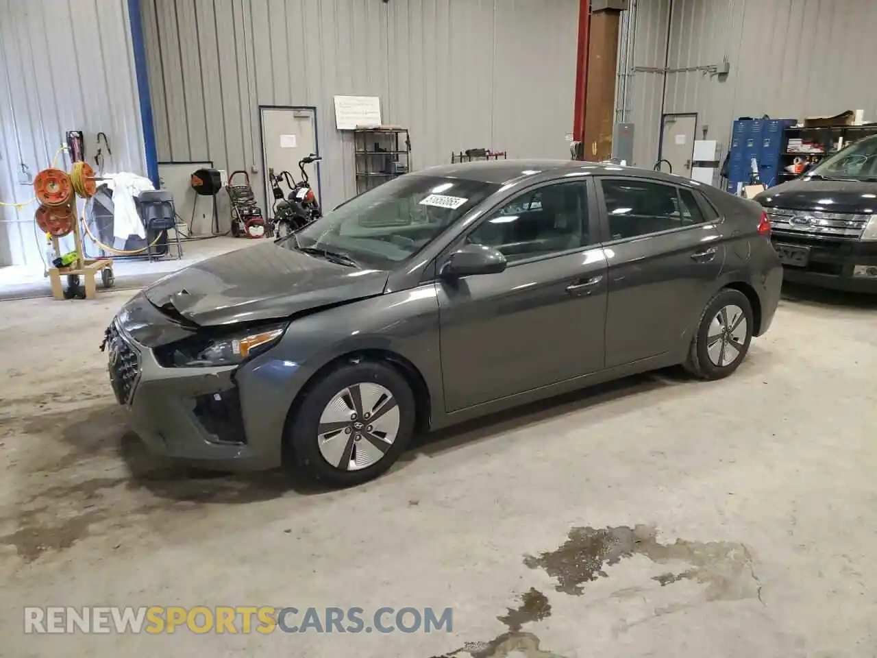 1 Photograph of a damaged car KMHC65LC6MU251663 HYUNDAI IONIQ 2021