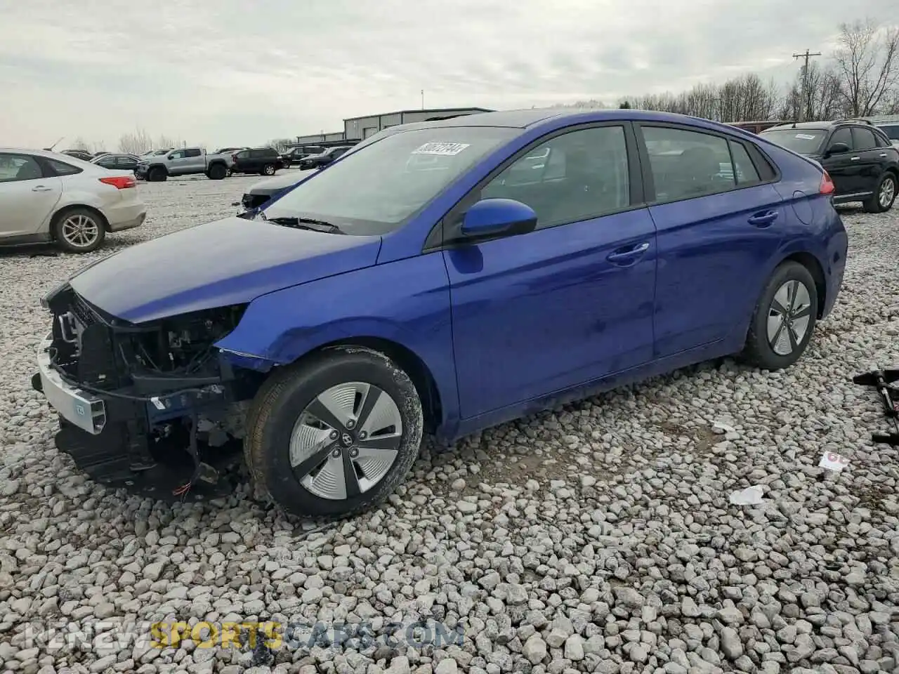 1 fotografías del automóvil dañado KMHC65LCXMU258132 HYUNDAI IONIQ 2021
