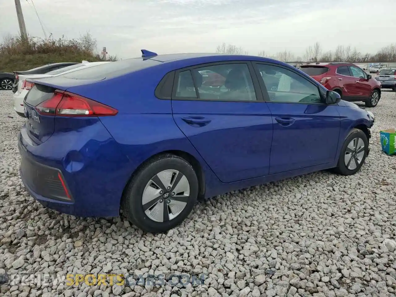 3 fotografías del automóvil dañado KMHC65LCXMU258132 HYUNDAI IONIQ 2021