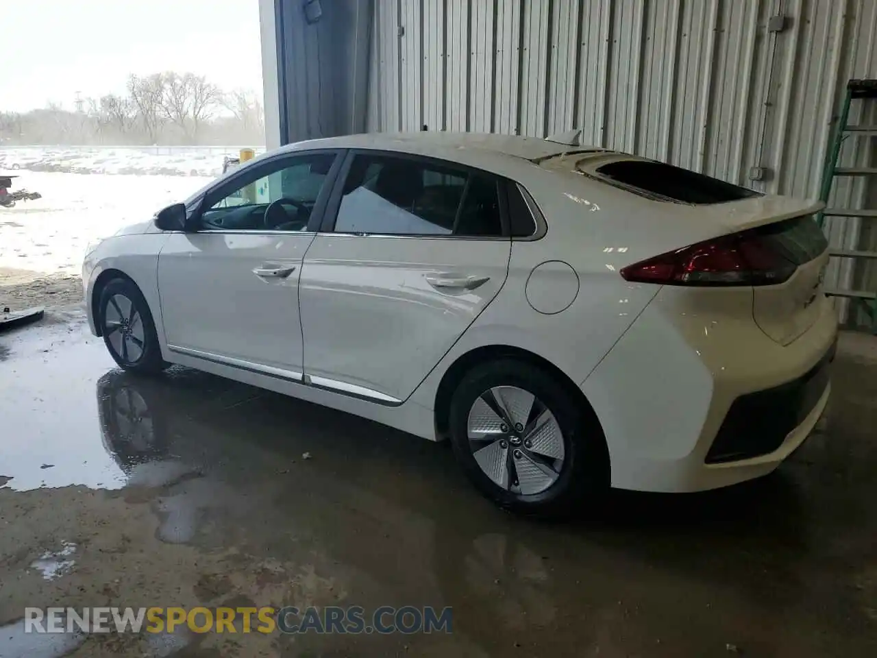 2 Photograph of a damaged car KMHC75LC3MU255618 HYUNDAI IONIQ 2021