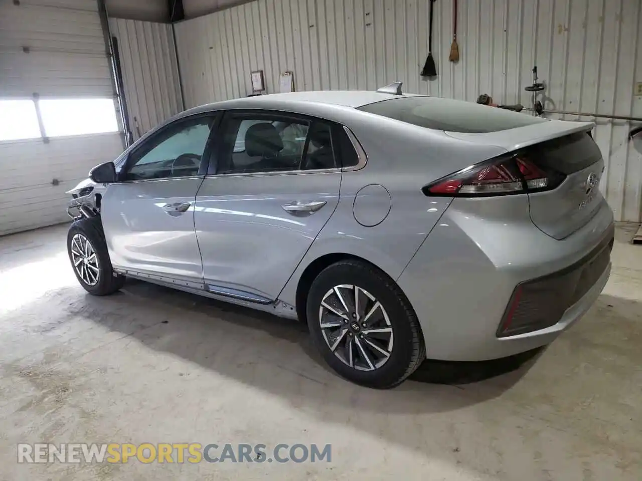 2 Photograph of a damaged car KMHC85LJ2MU078751 HYUNDAI IONIQ 2021