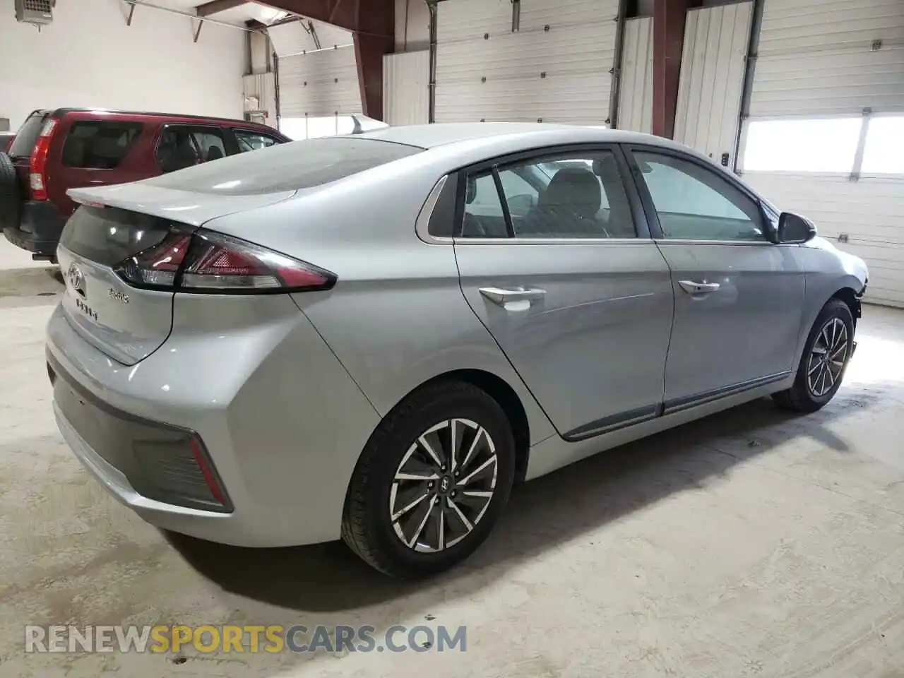 3 Photograph of a damaged car KMHC85LJ2MU078751 HYUNDAI IONIQ 2021