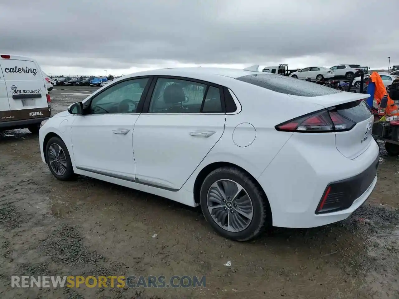 2 Photograph of a damaged car KMHCX5LD1MU248353 HYUNDAI IONIQ 2021