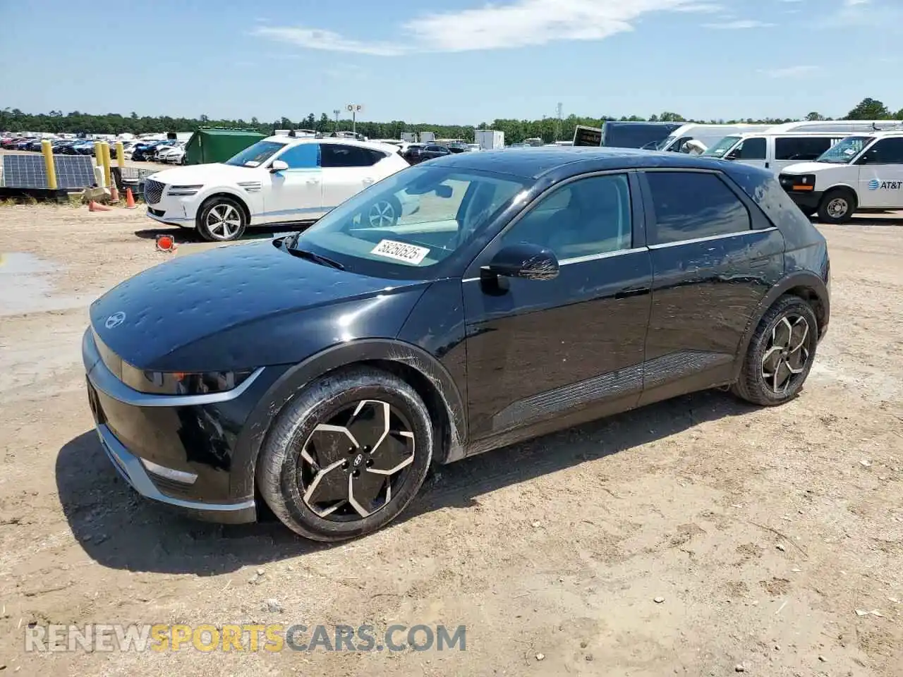 1 Photograph of a damaged car KM8KNDAF1PU213459 HYUNDAI IONIQ 2023