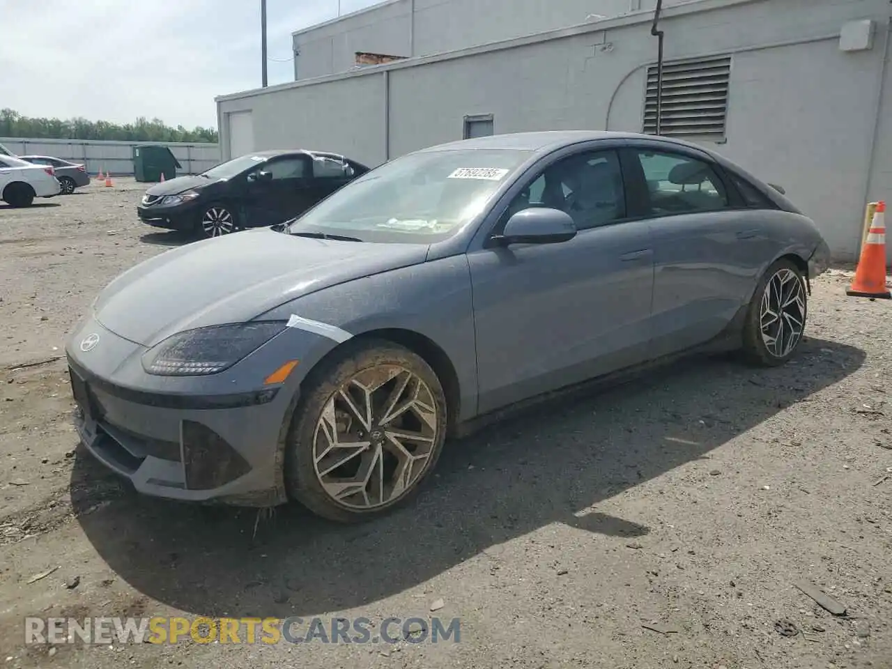 1 Photograph of a damaged car KMHM34AC2PA051850 HYUNDAI IONIQ 6 SE 2023