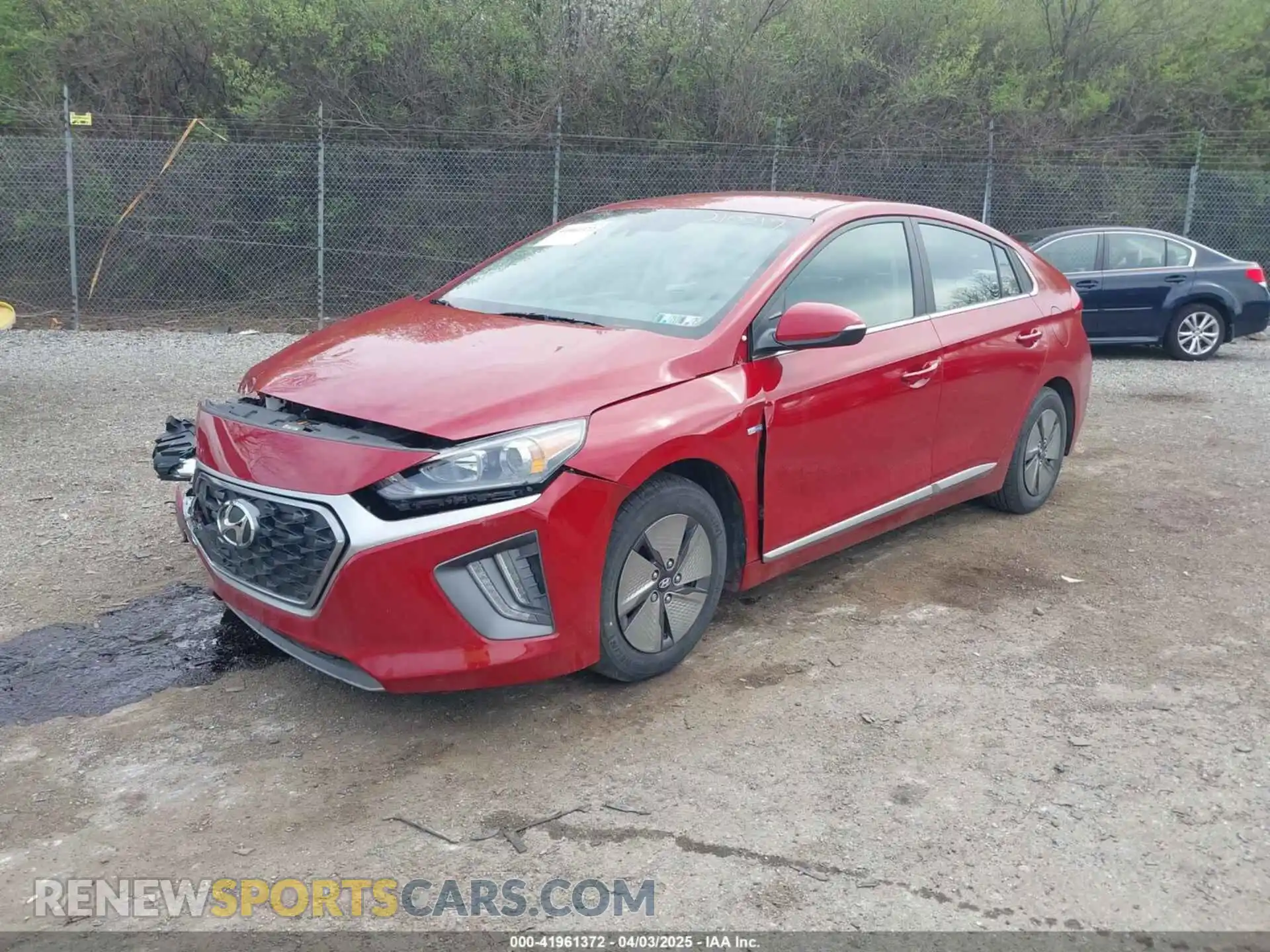 2 Photograph of a damaged car KMHC75LC7LU210017 HYUNDAI IONIQ HYBRID 2020