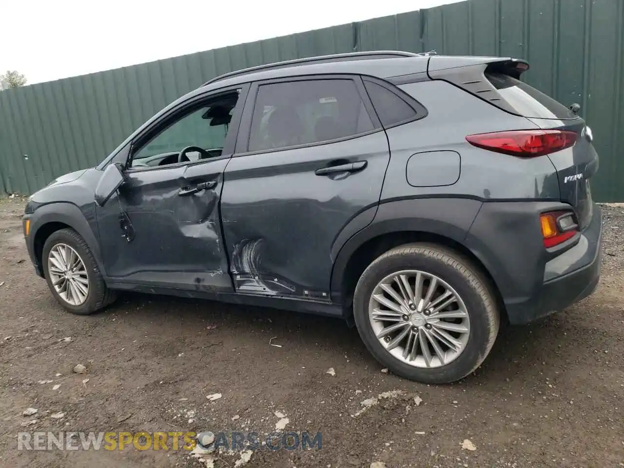 2 Photograph of a damaged car KM8K2CAA2LU454495 HYUNDAI KONA 2020