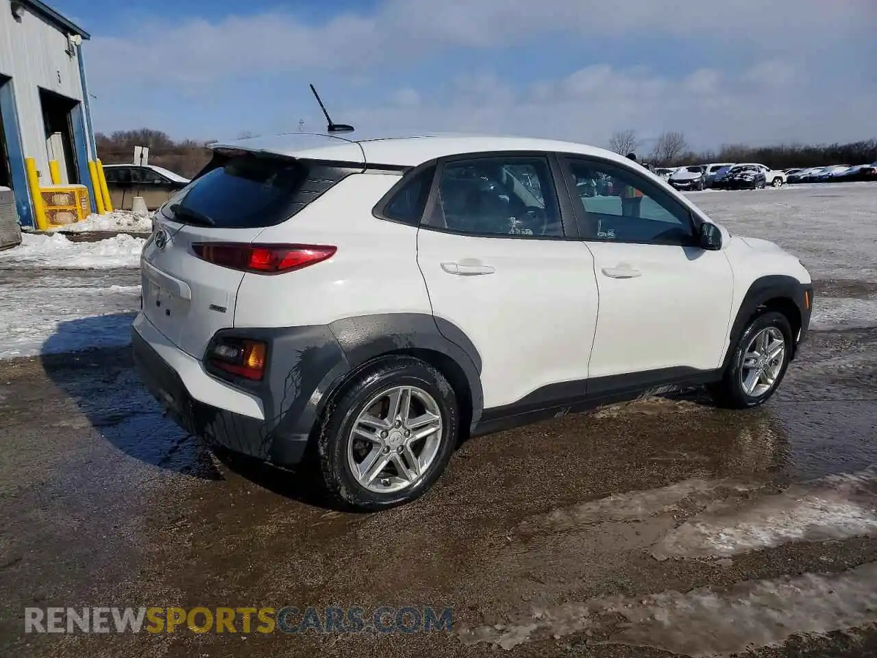 3 Photograph of a damaged car KM8K1CAA0MU748434 HYUNDAI KONA 2021