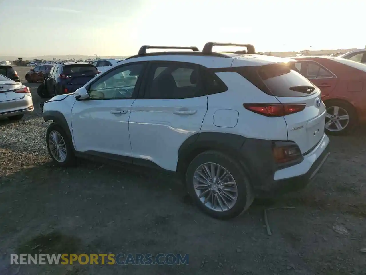 2 Фотография поврежденного автомобиля KM8K22AA1MU615656 HYUNDAI KONA 2021