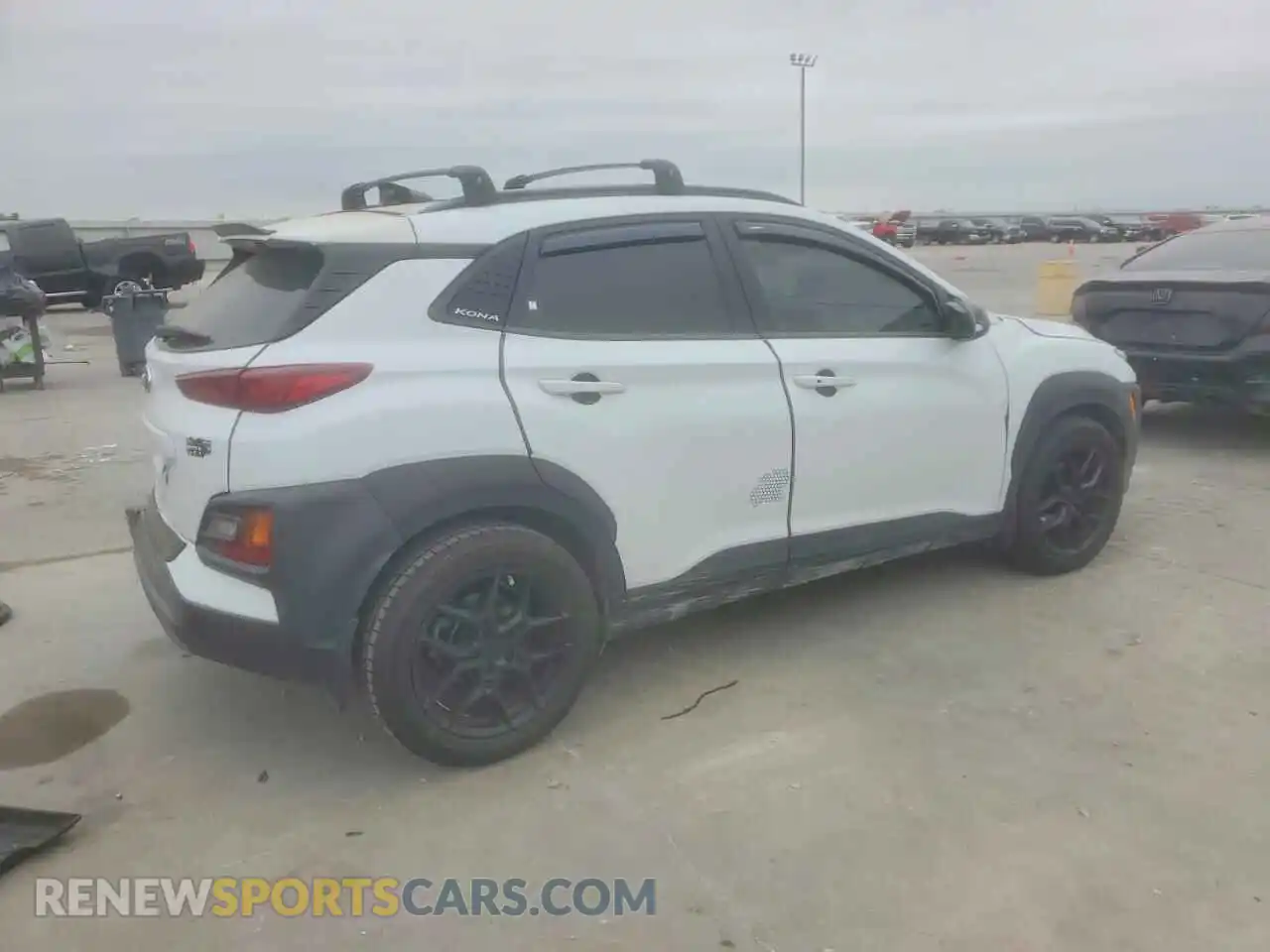 3 Photograph of a damaged car KM8K22AAXMU613775 HYUNDAI KONA 2021