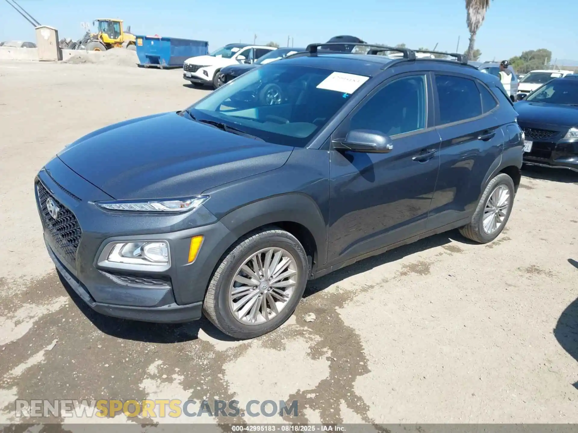 2 Photograph of a damaged car KM8K2CAA0MU735342 HYUNDAI KONA 2021