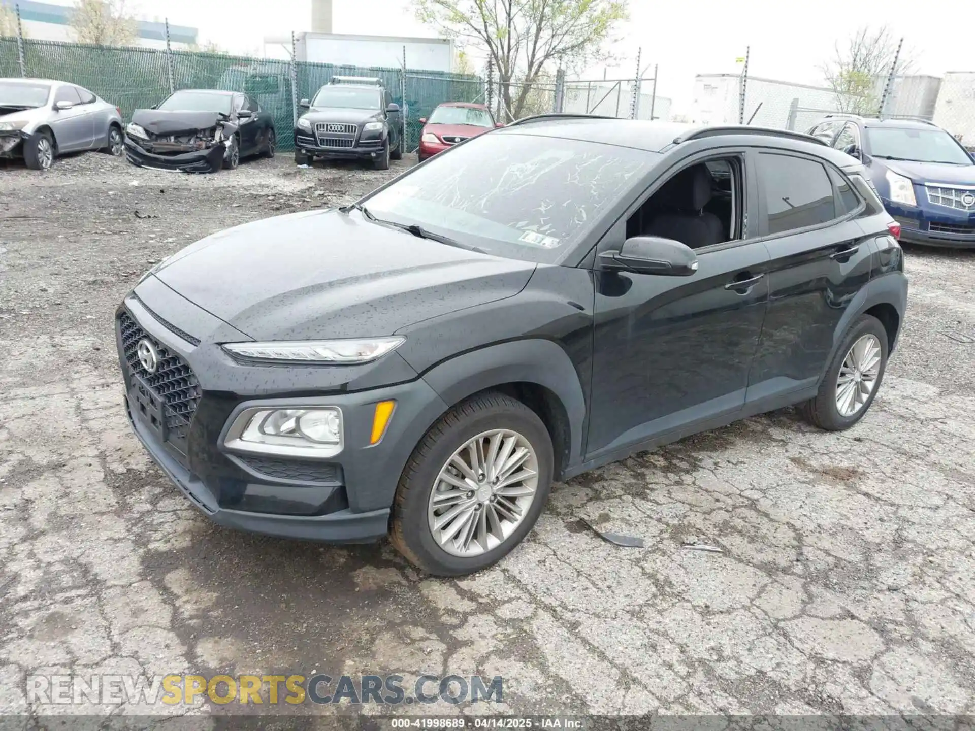 2 fotografías del automóvil dañado KM8K2CAA8MU614249 HYUNDAI KONA 2021
