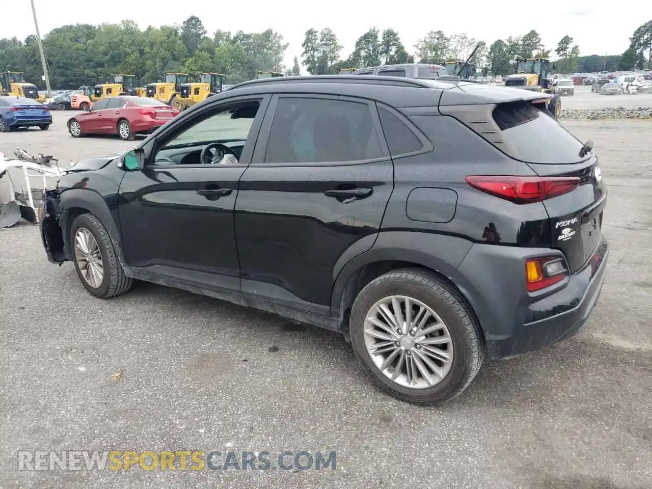 2 Photograph of a damaged car KM8K2CAA9MU756044 HYUNDAI KONA 2021