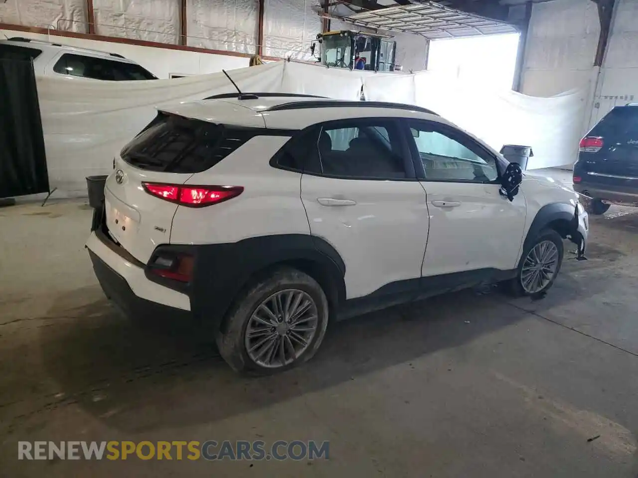 3 Photograph of a damaged car KM8K2CAAXMU735218 HYUNDAI KONA 2021