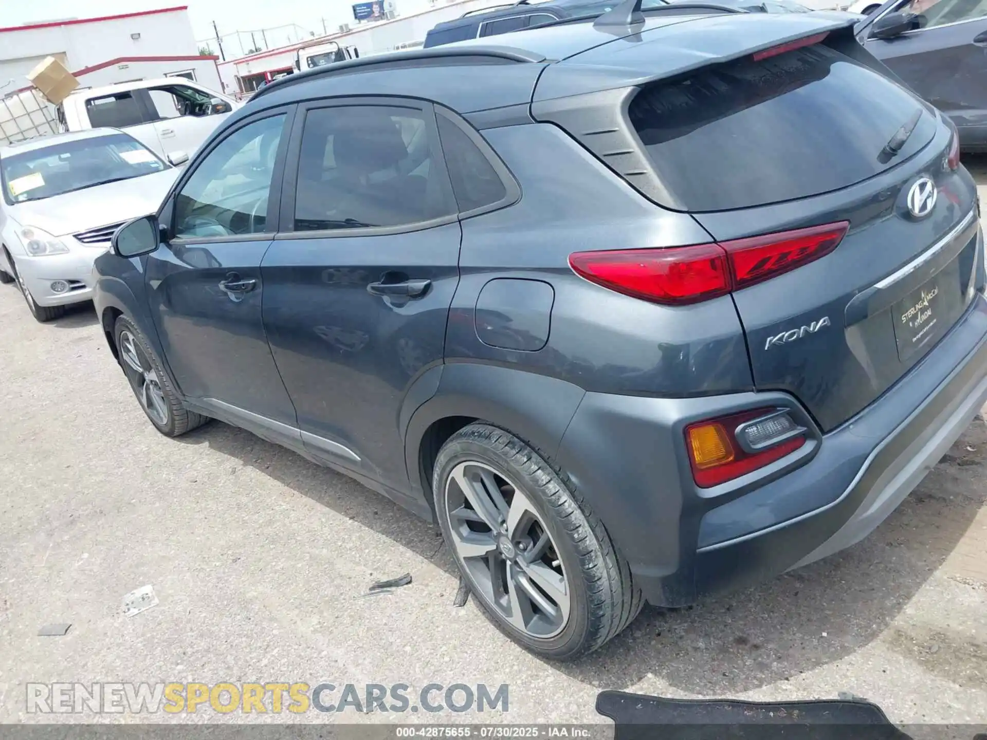 3 Photograph of a damaged car KM8K33A5XMU734828 HYUNDAI KONA 2021