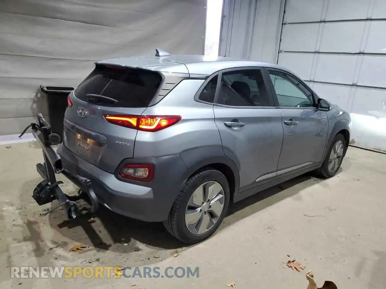 3 Photograph of a damaged car KM8K33AGXMU126244 HYUNDAI KONA 2021