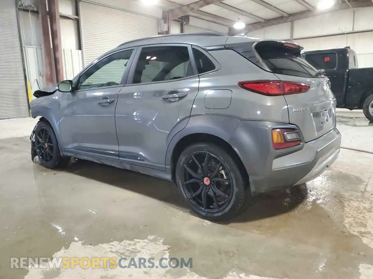 2 Photograph of a damaged car KM8K63A55MU692012 HYUNDAI KONA 2021