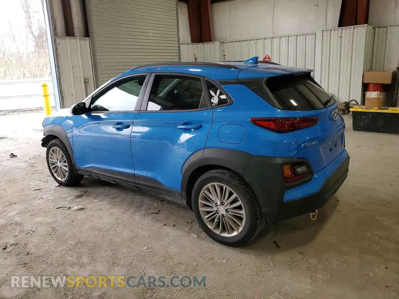 2 fotografías del automóvil dañado KM8K6CAA4MU621459 HYUNDAI KONA 2021