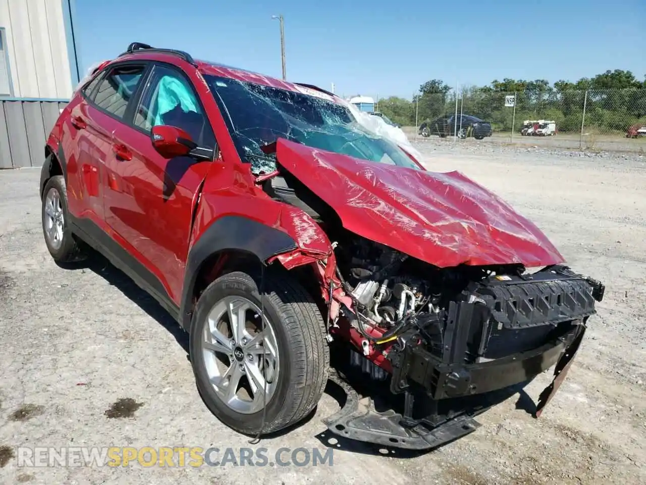1 fotografías del automóvil dañado KM8K3CAB9NU860508 HYUNDAI KONA 2022