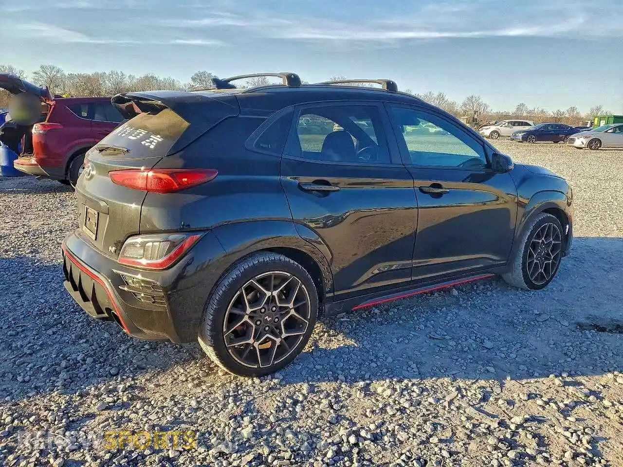 3 Photograph of a damaged car KM8KH3AC1PU007338 HYUNDAI KONA 2023