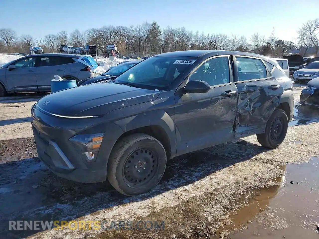 1 fotografías del automóvil dañado KM8HACAB4RU076694 HYUNDAI KONA 2024
