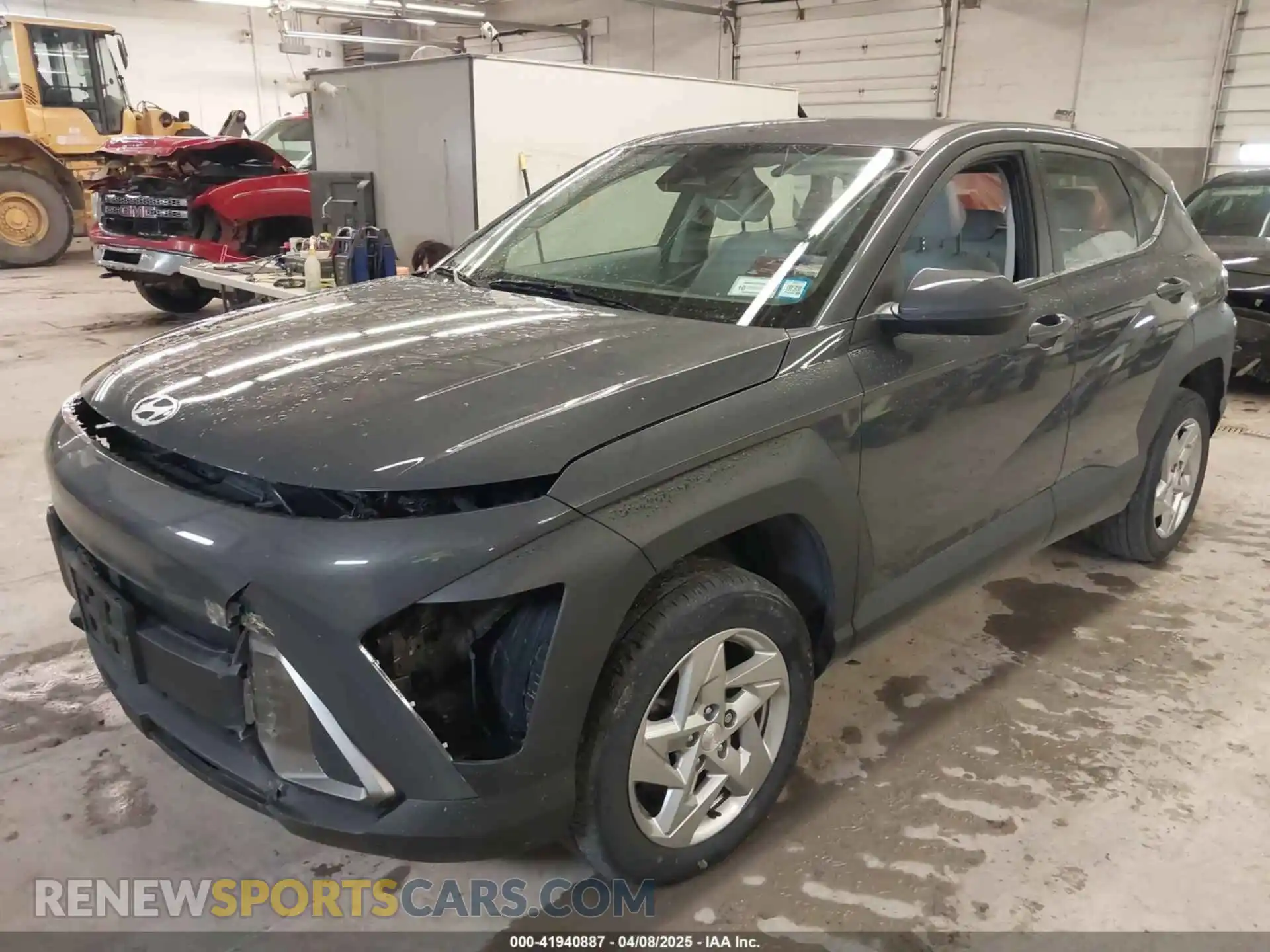 2 Photograph of a damaged car KM8HACABXRU041822 HYUNDAI KONA 2024