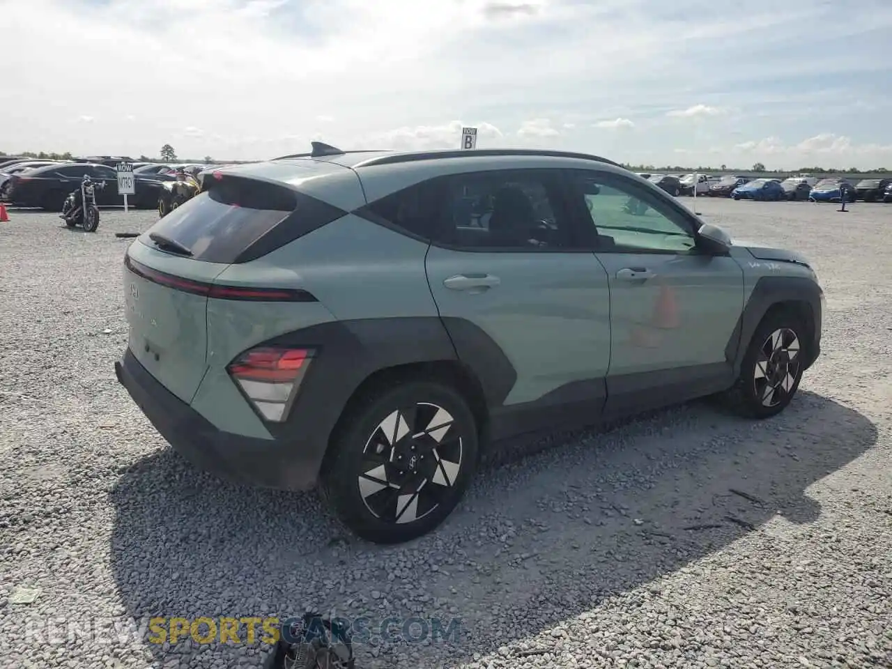 3 Photograph of a damaged car KM8HB3AB2RU077906 HYUNDAI KONA 2024