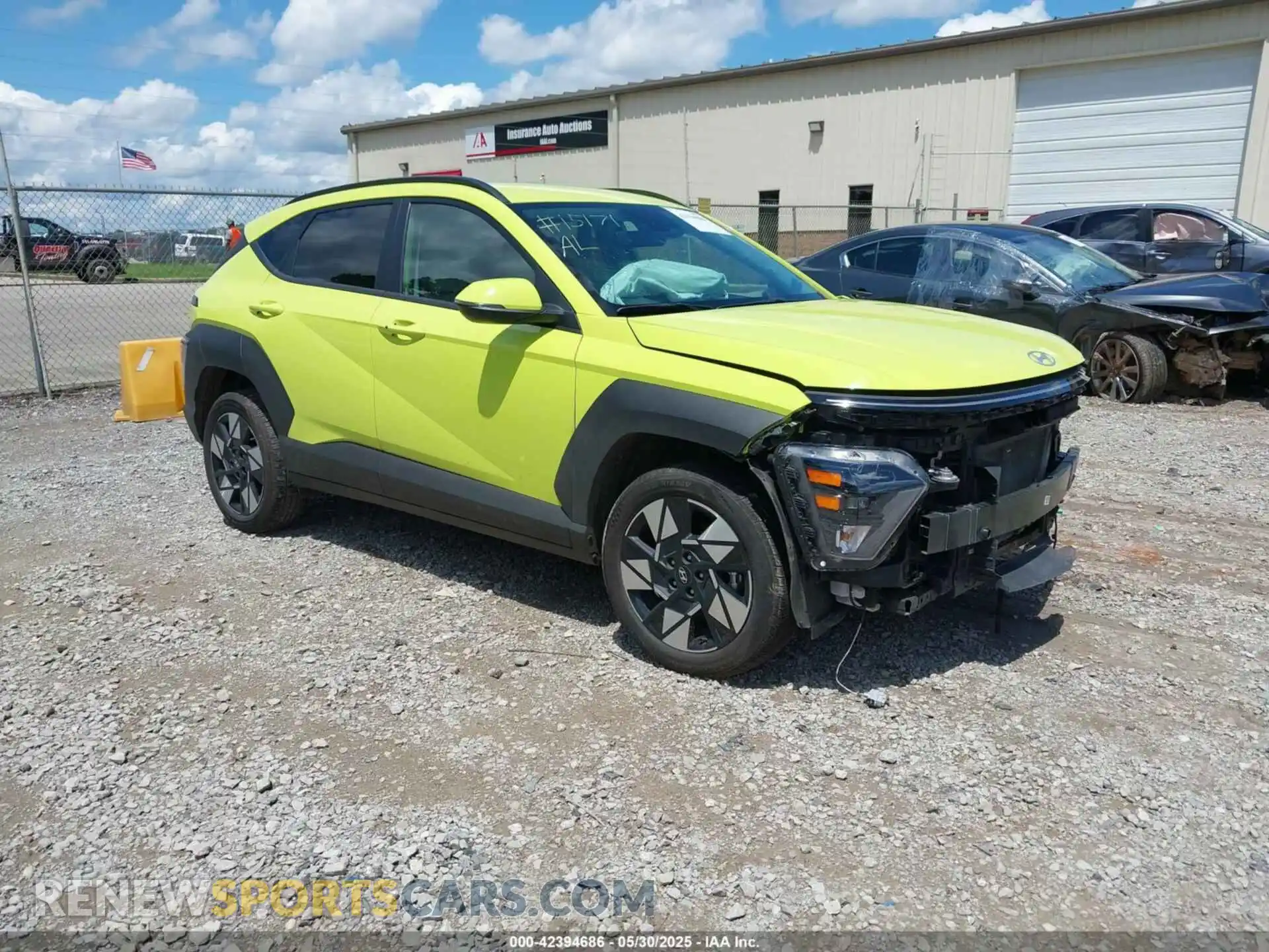 1 Photograph of a damaged car KM8HBCAB0RU181908 HYUNDAI KONA 2024