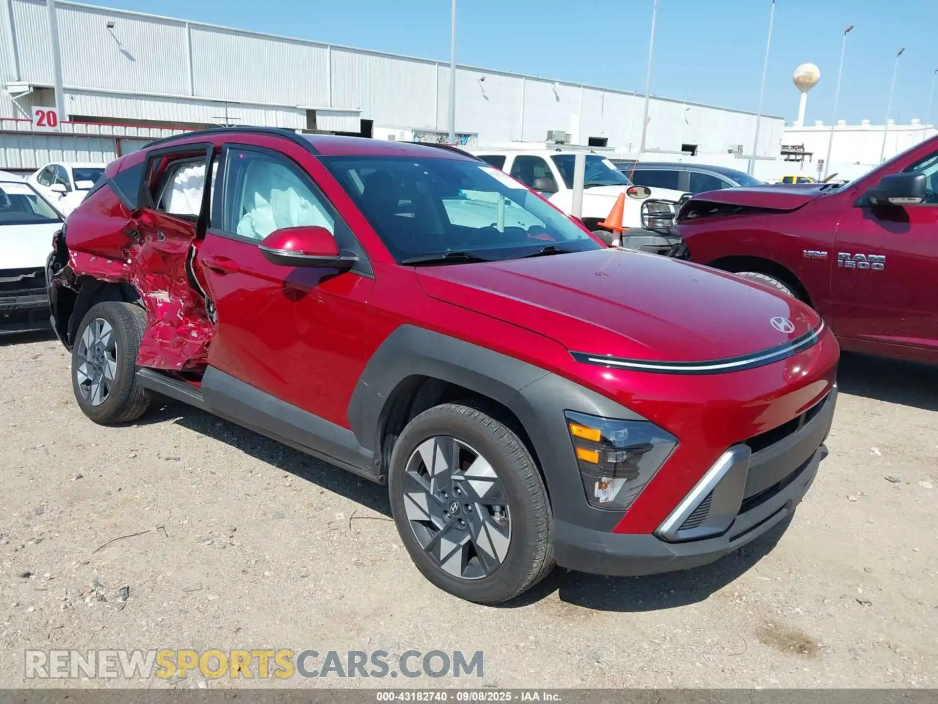 1 Фотография поврежденного автомобиля KM8HBCAB1SU195936 HYUNDAI KONA 2025