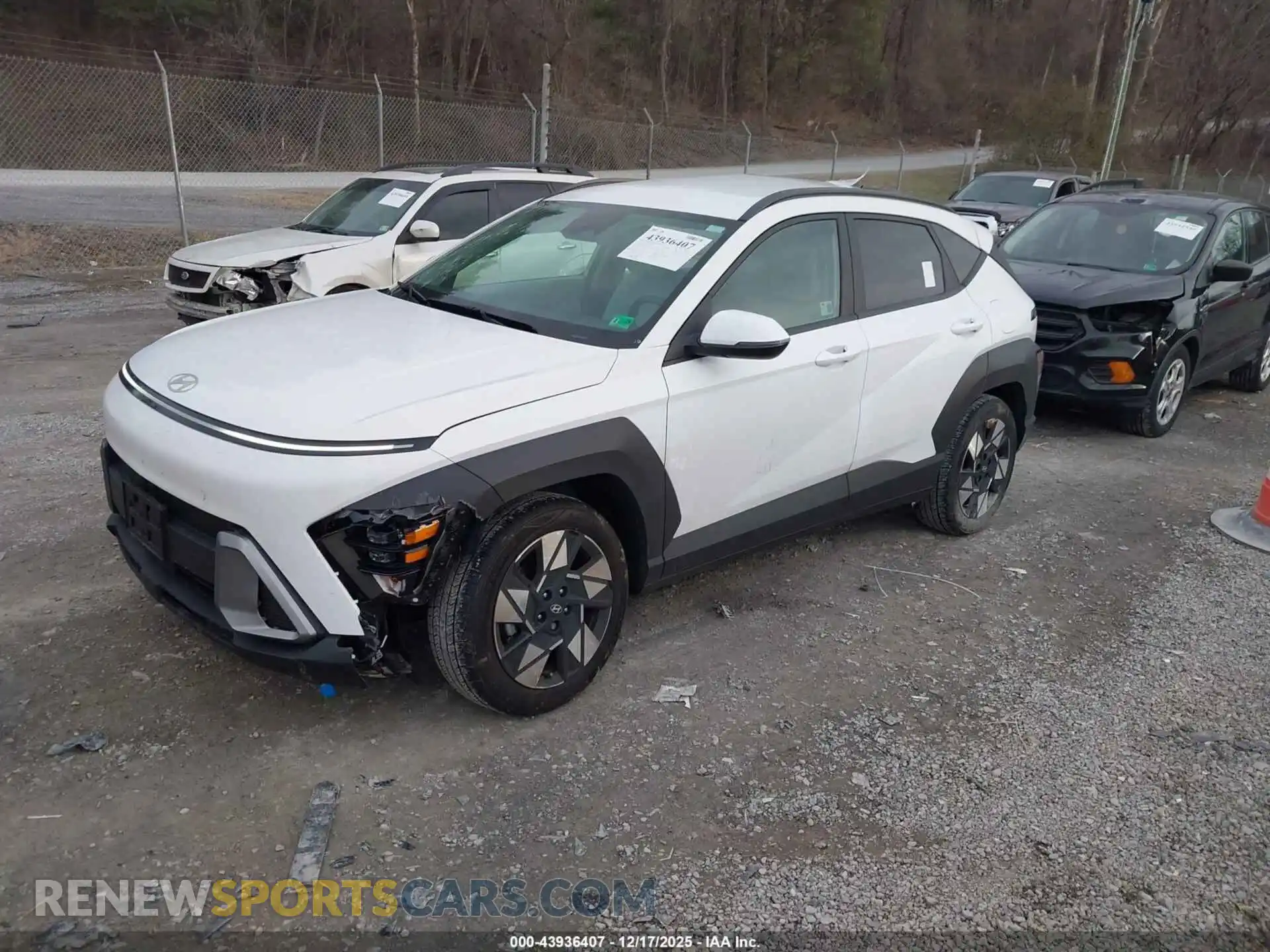 2 fotografías del automóvil dañado KM8HCCAB3SU214418 HYUNDAI KONA 2025