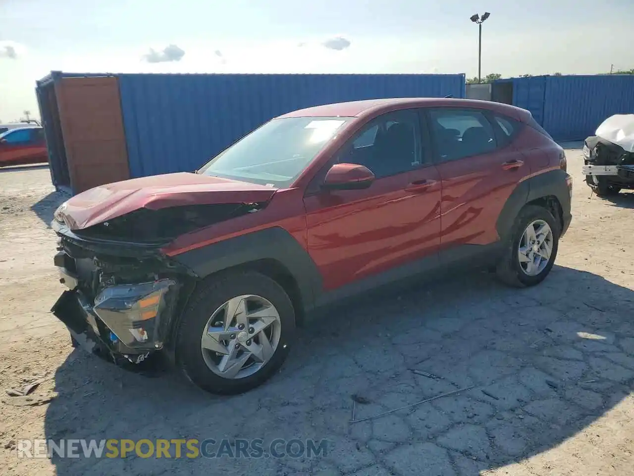 1 Photograph of a damaged car KM8HA3AB6TU437656 HYUNDAI KONA 2026