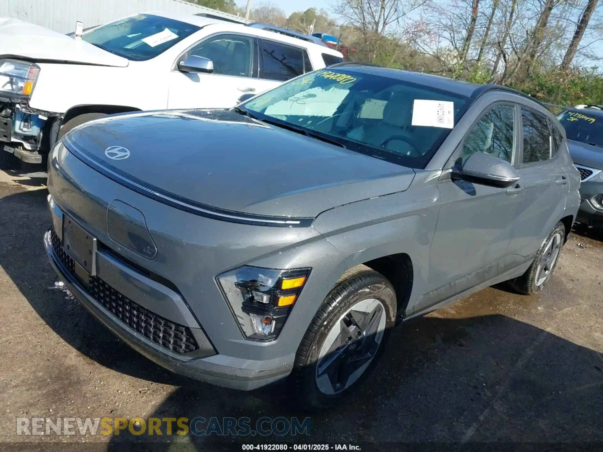 2 fotografías del automóvil dañado KM8HC3A63RU008044 HYUNDAI KONA ELECTRIC 2024