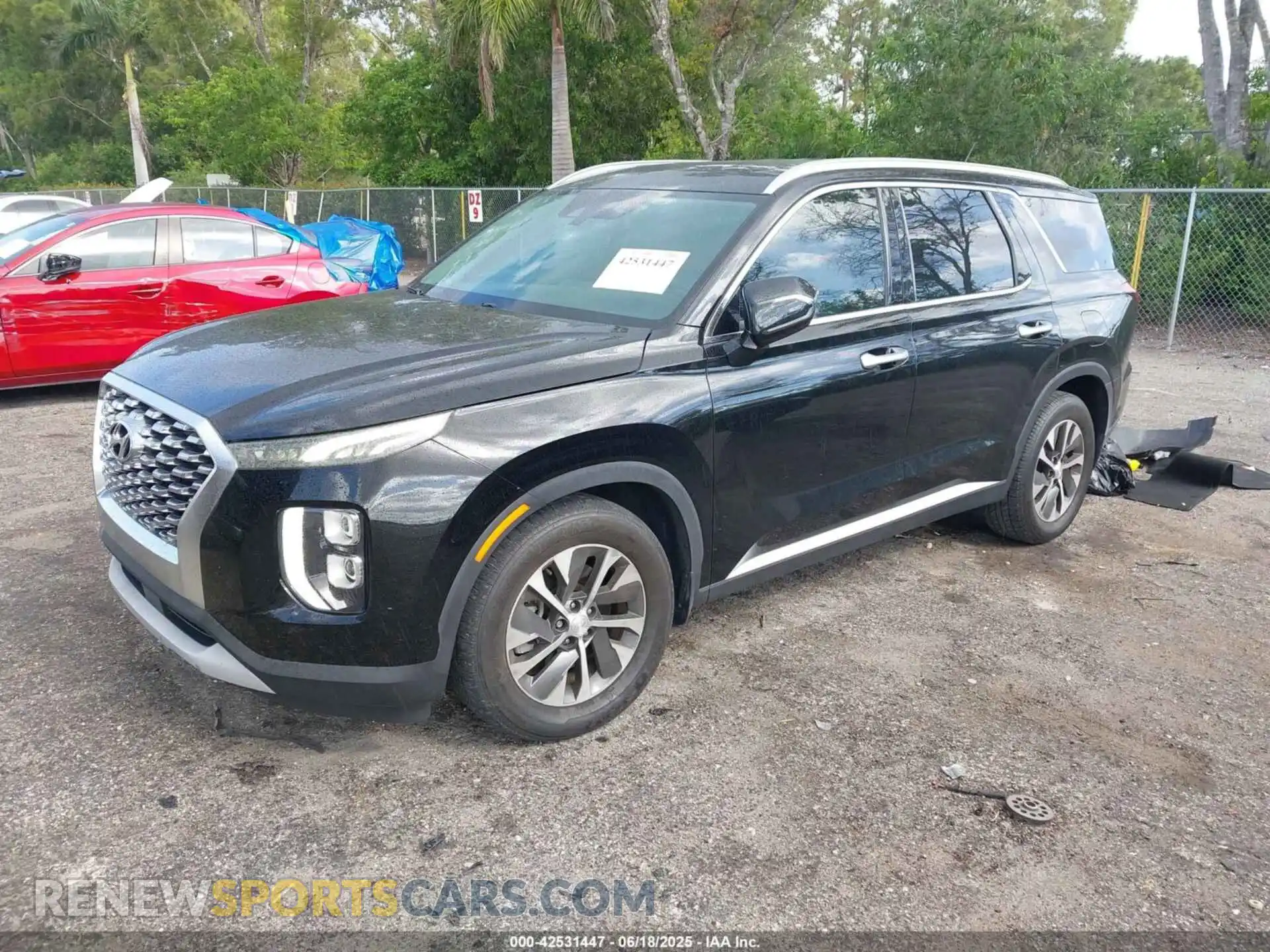 2 Фотография поврежденного автомобиля KM8R24HEXLU090761 HYUNDAI PALISADE 2020
