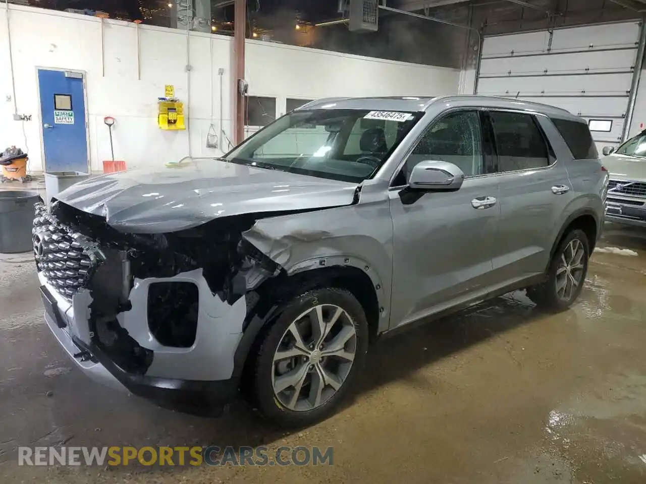 1 Photograph of a damaged car KM8R3DHE3LU080683 HYUNDAI PALISADE 2020