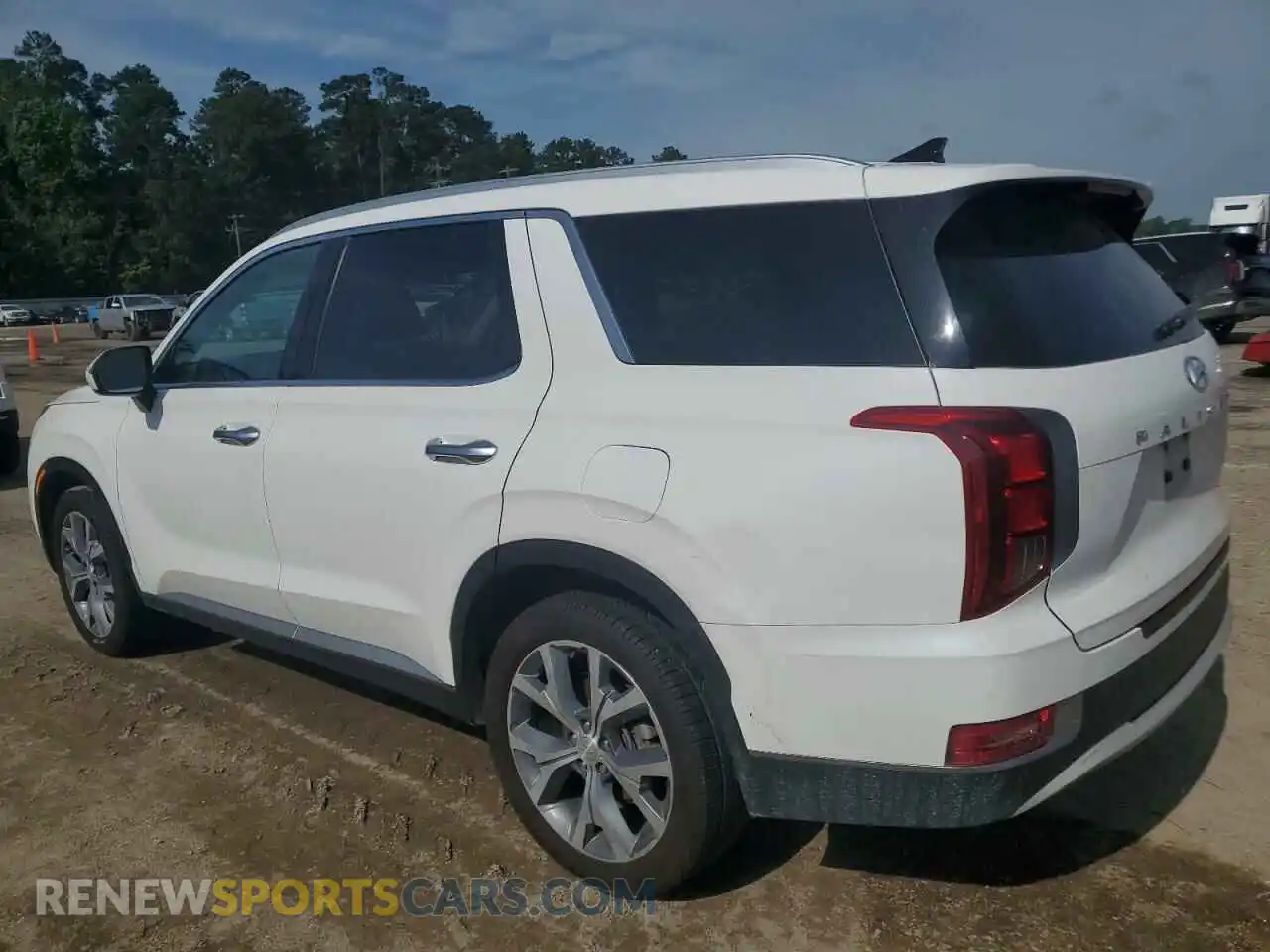 2 Photograph of a damaged car KM8R44HE1LU083658 HYUNDAI PALISADE 2020