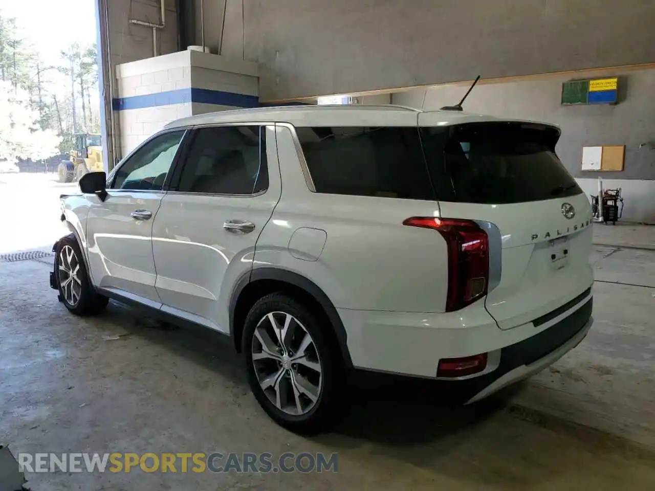 2 Photograph of a damaged car KM8R44HE4LU099014 HYUNDAI PALISADE 2020