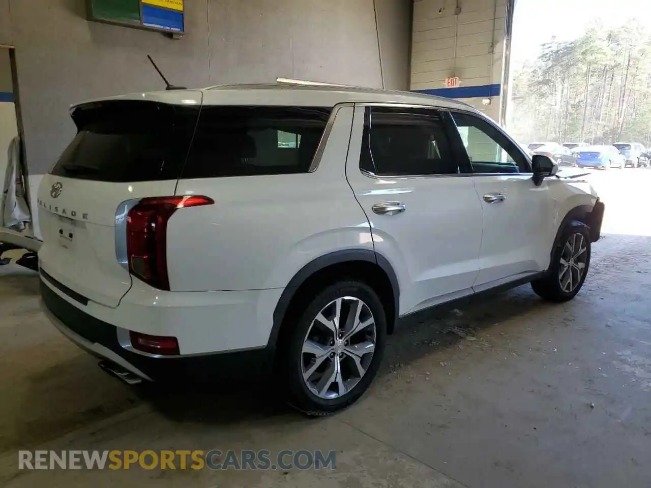 3 Photograph of a damaged car KM8R44HE4LU099014 HYUNDAI PALISADE 2020