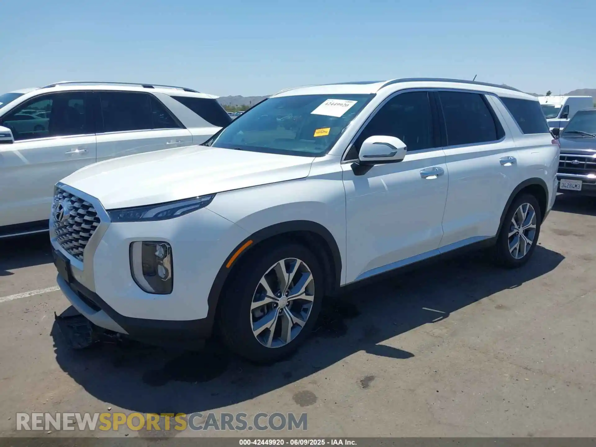 2 Фотография поврежденного автомобиля KM8R44HE4LU151774 HYUNDAI PALISADE 2020