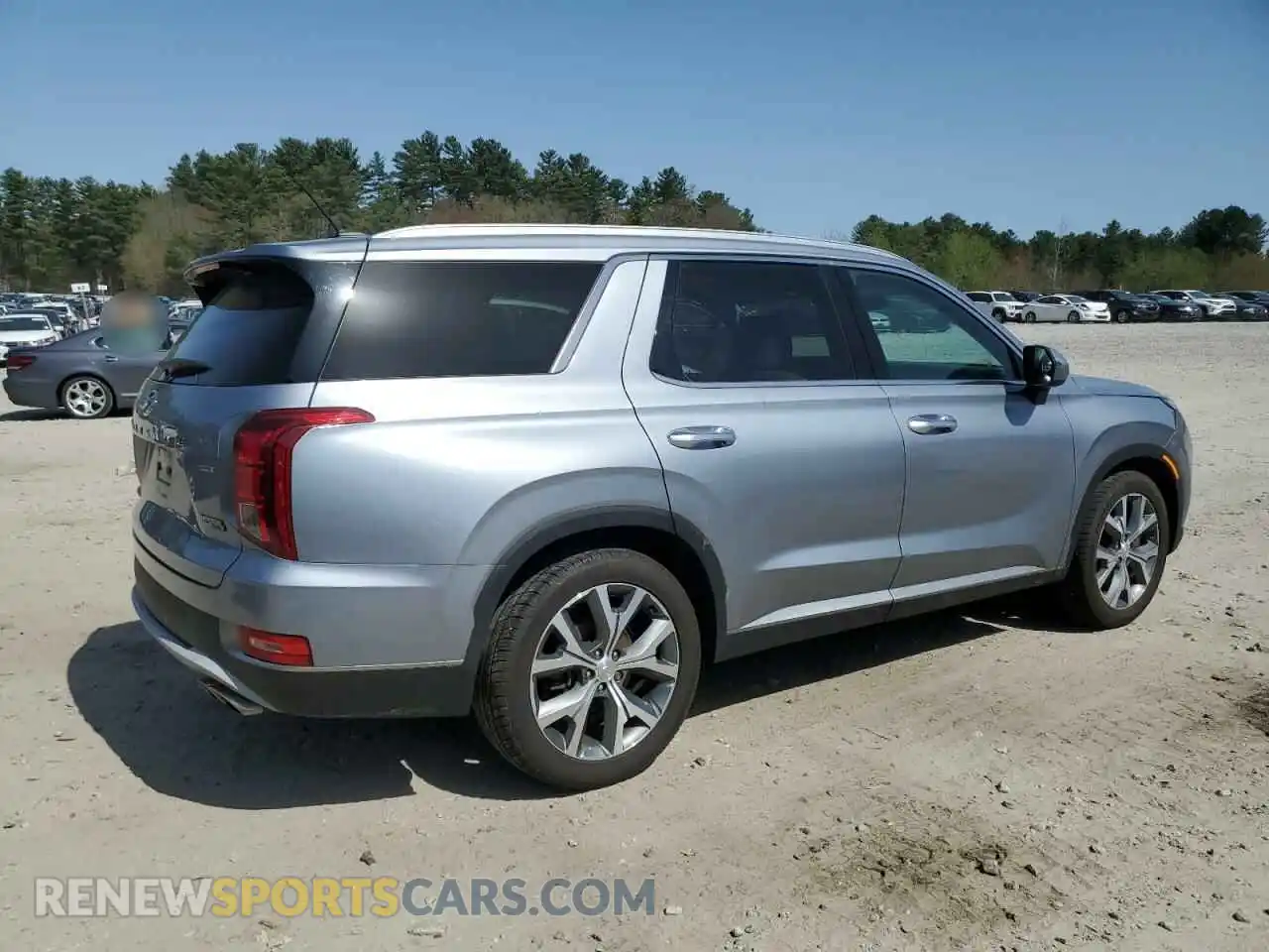3 fotografías del automóvil dañado KM8R4DHE4LU150995 HYUNDAI PALISADE 2020