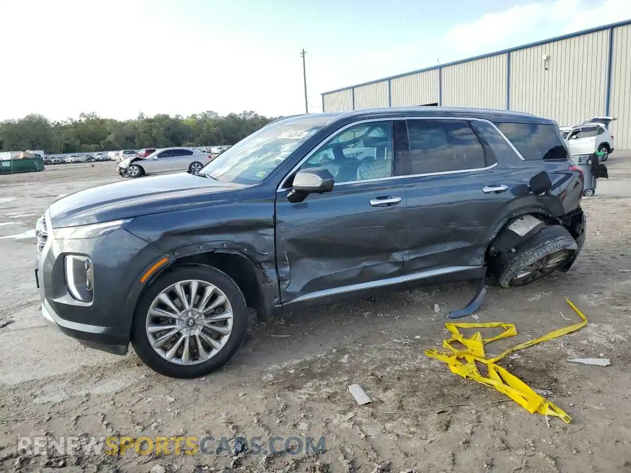 1 Photograph of a damaged car KM8R5DHE4LU106086 HYUNDAI PALISADE 2020