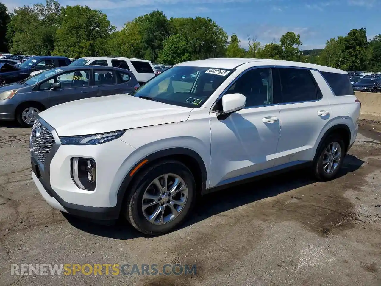 1 Фотография поврежденного автомобиля KM8R1DHE4MU210686 HYUNDAI PALISADE 2021