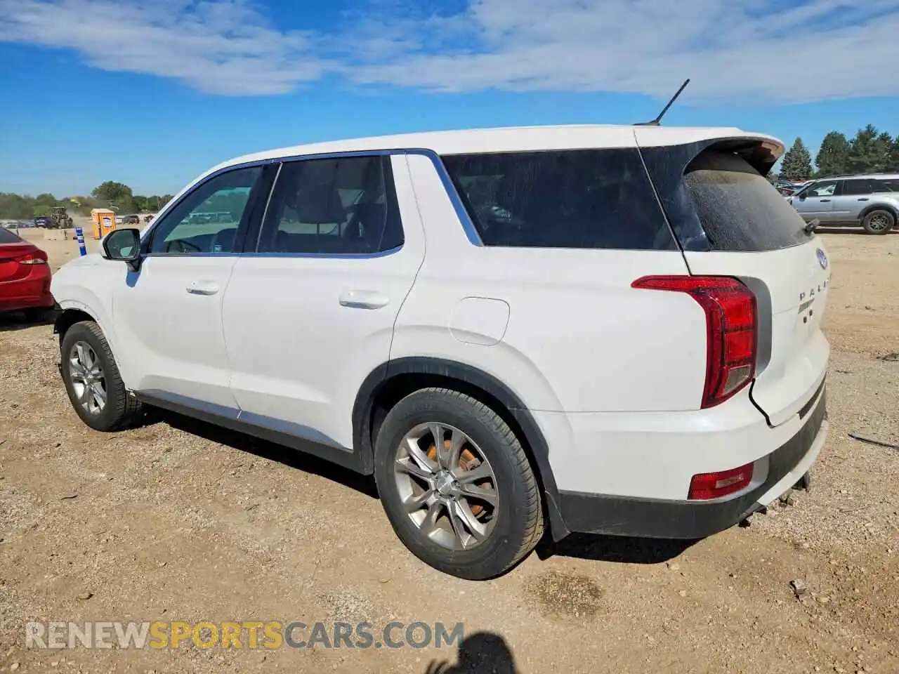 2 fotografías del automóvil dañado KM8R1DHE5MU206422 HYUNDAI PALISADE 2021