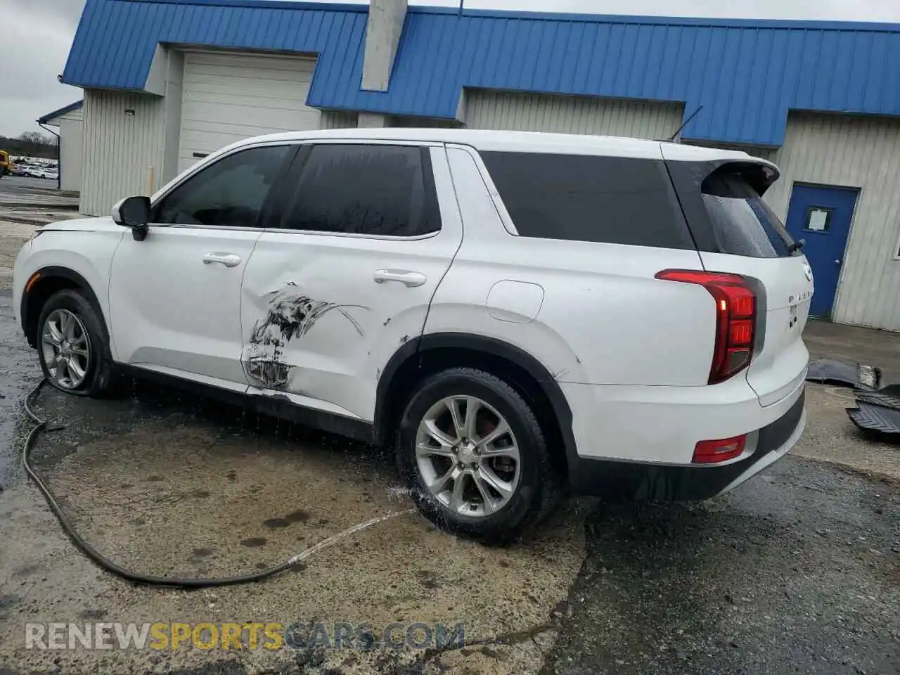 2 Photograph of a damaged car KM8R1DHEXMU213222 HYUNDAI PALISADE 2021
