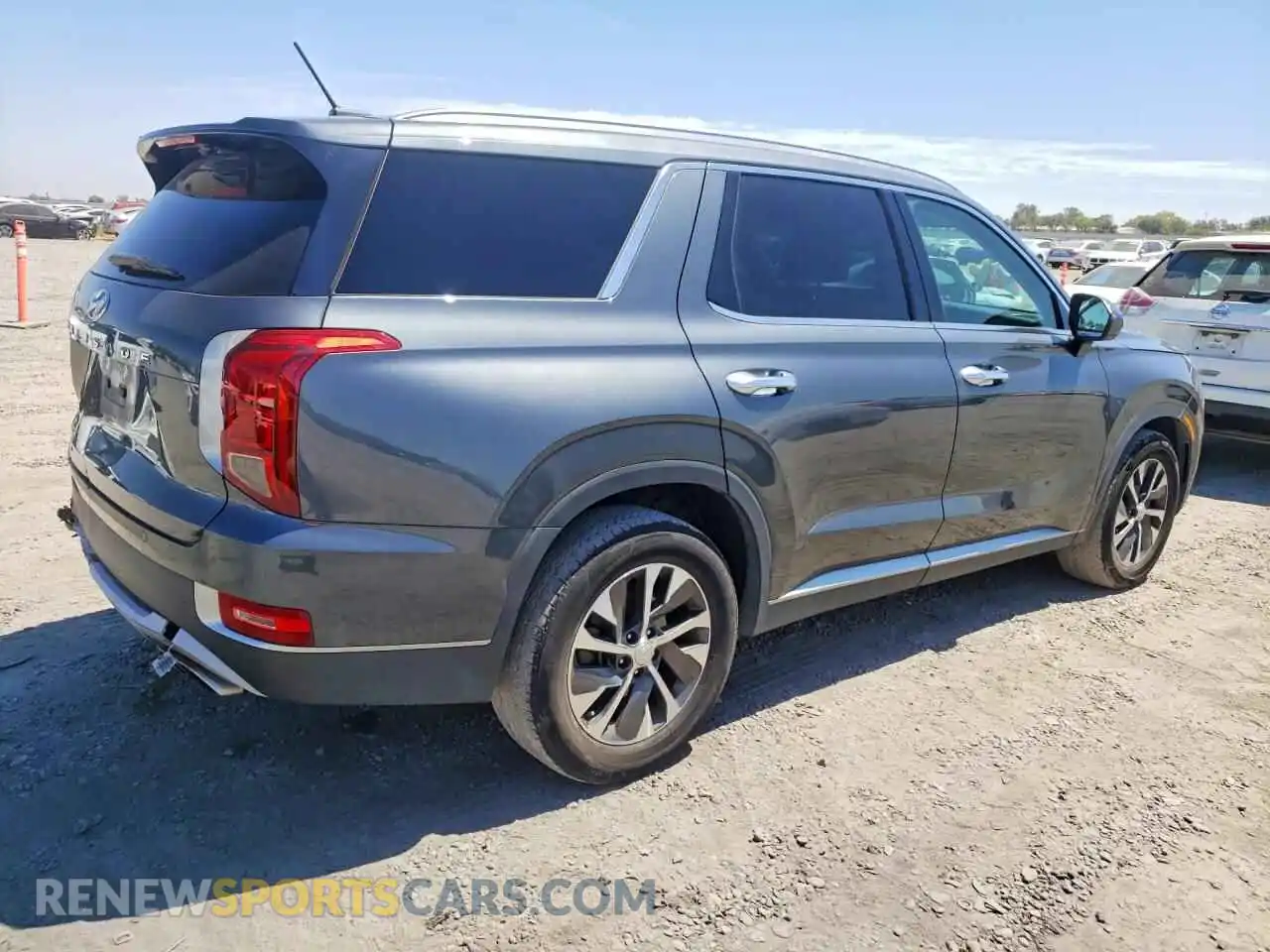 3 Фотография поврежденного автомобиля KM8R24HE4MU193580 HYUNDAI PALISADE 2021