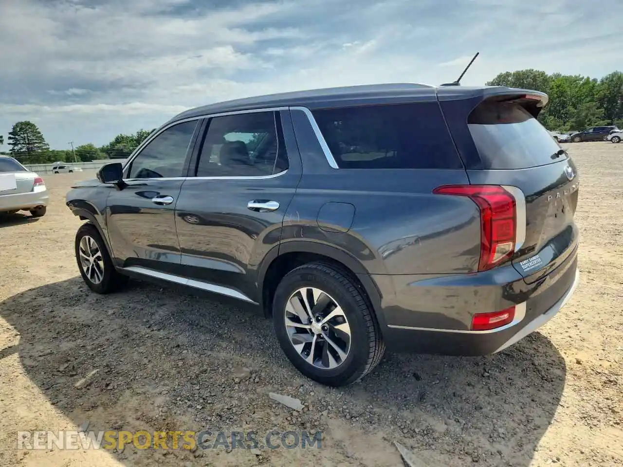 2 Photograph of a damaged car KM8R24HEXMU284546 HYUNDAI PALISADE 2021