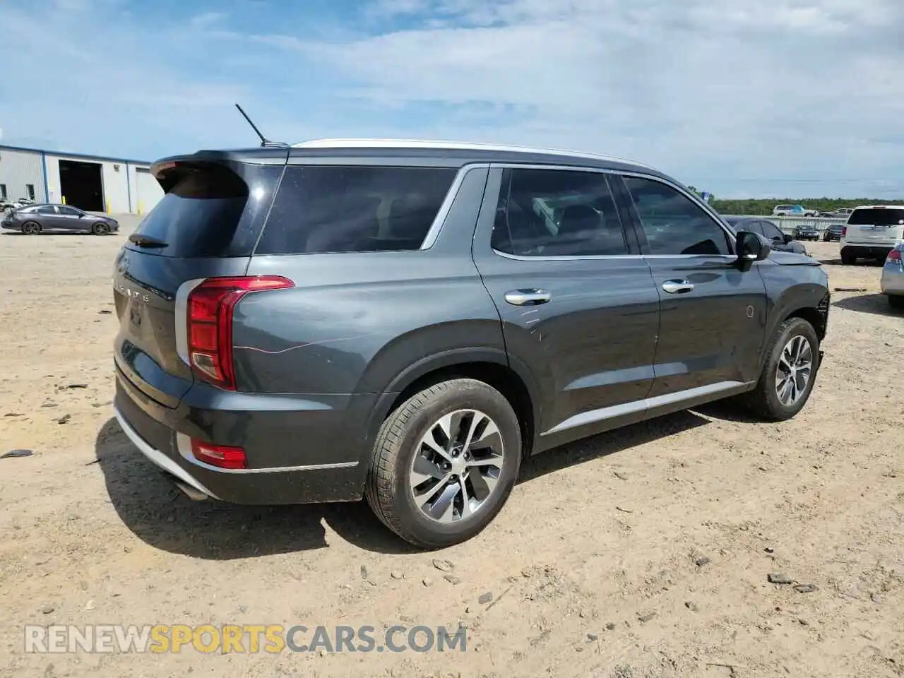 3 Photograph of a damaged car KM8R24HEXMU284546 HYUNDAI PALISADE 2021