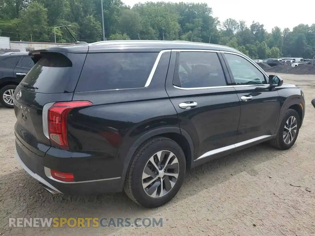 3 Photograph of a damaged car KM8R24HEXMU297412 HYUNDAI PALISADE 2021