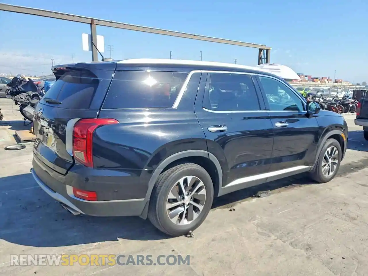 3 Photograph of a damaged car KM8R24HEXMU316895 HYUNDAI PALISADE 2021
